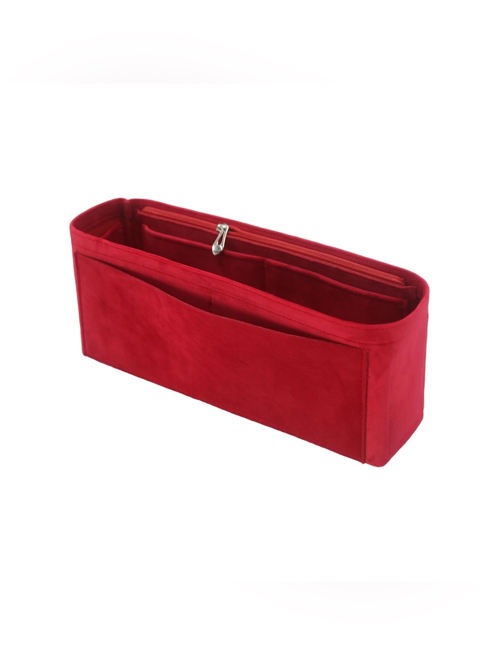 *Perfect for Balenciaga City Bag* Red Felt Purse Insert Organizer